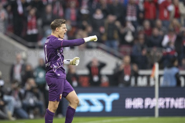 Finn Dahmen (FC Augsburg, goalkeeper, #1), COLOGNE, Germany - OCTOBER 18: During the Bundesliga