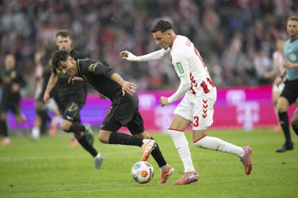 Dimitris Giannoulis (FC Augsburg, defense, #13), Said el Mala (1.FC Cologne, midfield, #13),