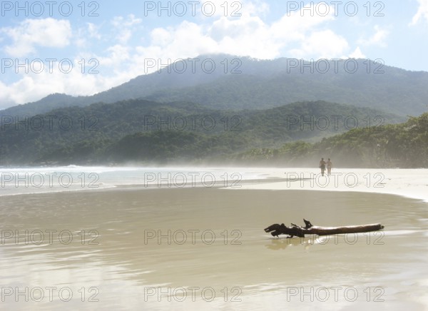 Landscape, Lopes Mendes Beach, Ilha Grande, Rio de Janeiro, Brazil