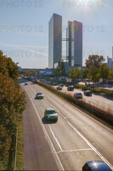 Highlight Towers are two office towers completed in 2004 in the Munich park town of Schwabing at