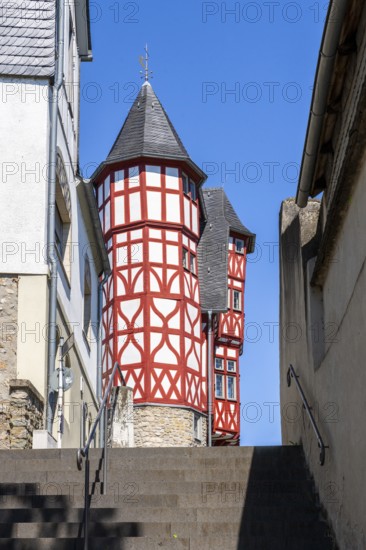 Old historical town of Limburg, Cathedral diocese City, Landkreises Limburg-Weilburg, Hessen,