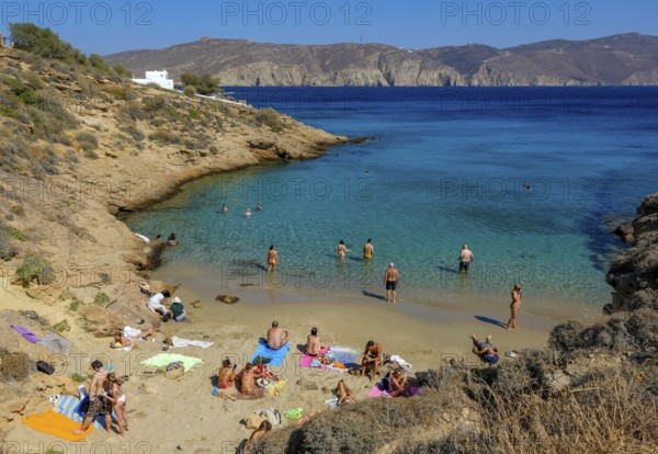 Agios Sostis, Mykonos, Cyclades, Greece - Agios Sostis, small town with the famous restaurant Kikis