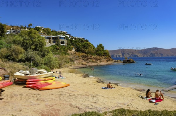 Panormos, Mykonos, Cyclades, Greece - Panormos, small town with sandy beach in the north of the
