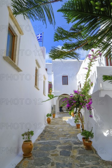 Ano Mera, Mykonos, Cyclades, Greece - The Panagia Tourliana monastery is the center of Ano Mera.
