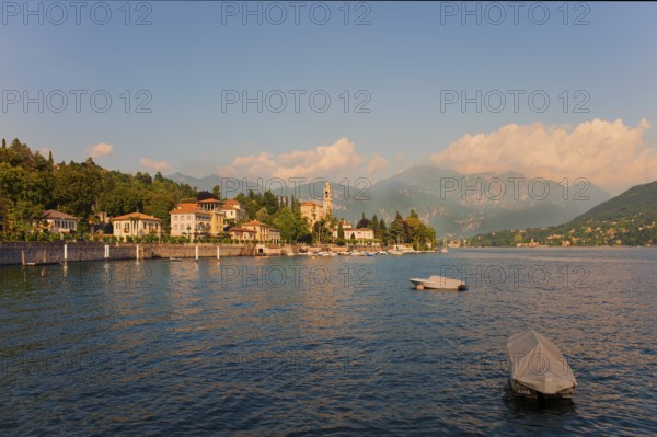 Chiesa di San Lorenzo a Tremezzo on Lake Como, Italian Lago di Como, one of the Upper Italian