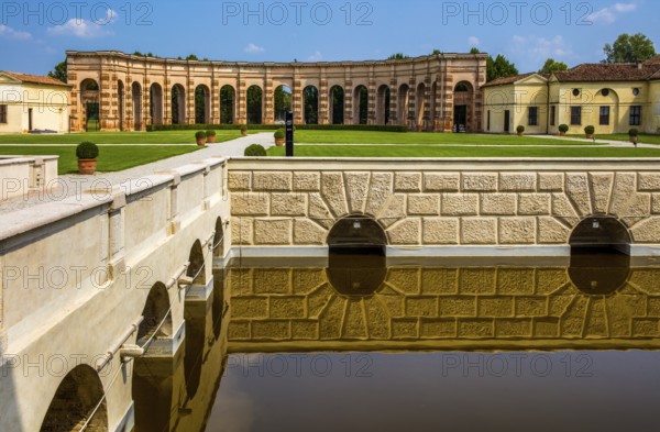 Mannerist architecture, Palazzo Te, Pleasure Palace, Mantua, Lombardy, Italy, Mantua, Lombbardei,