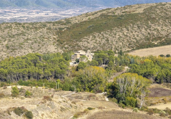 Sanctuary of Nuestra Señora de Valentuñana monastery, Sos del Rey Catolico, Cinco Villas district,