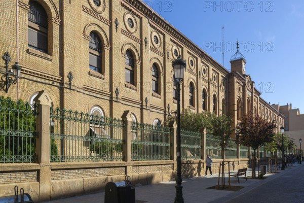 Historic palace building now a retirement home, Palacio de los Duques de Villahermosa, Zaragoza,