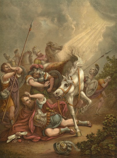 Biblical scene, Bible, The Conversion of Paul, a central event in Christian history in which Saul,