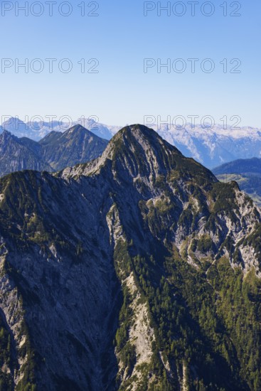 View from Rettenkogel to Rinnkogel, Postalm, Osterhorn Group, Salzkammergut, Province of Salzburg,