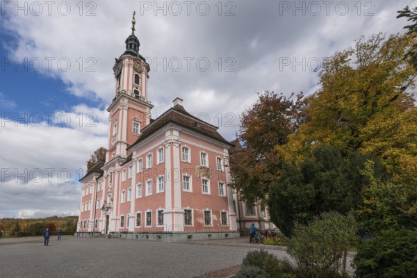 Birnau pilgrimage church, exterior view, Uhldingen-Mühlhofen am Lake Constance, Baden-Württemberg,
