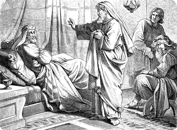 Hezekiah, Order Your House for You Will Die, The Prophet Isaiah, Chapter 38, Sickness, Order,