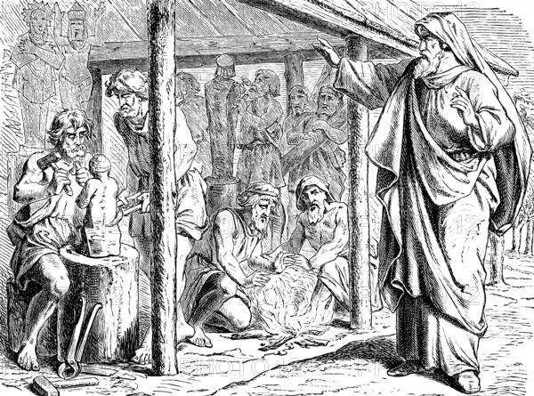 Against the idolaters, they must be shamed, The Prophet Isaiah, chapter 44, shame, idols,