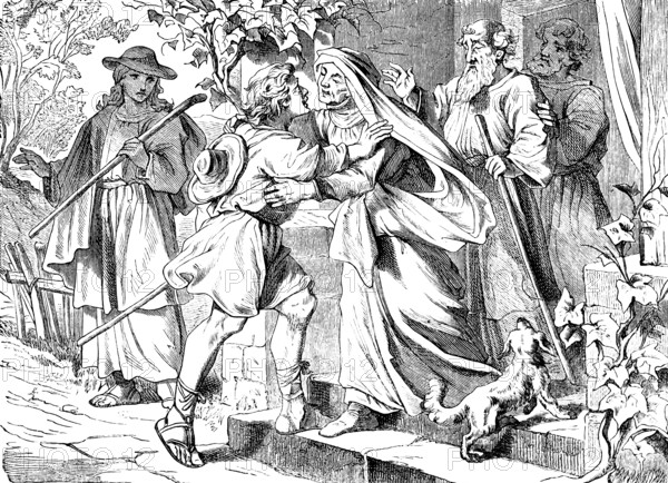 Homecoming of Young Tobias, The Book of Tobias, Chapter 11, Angel, Bile, Fish, Hannah, Parents,
