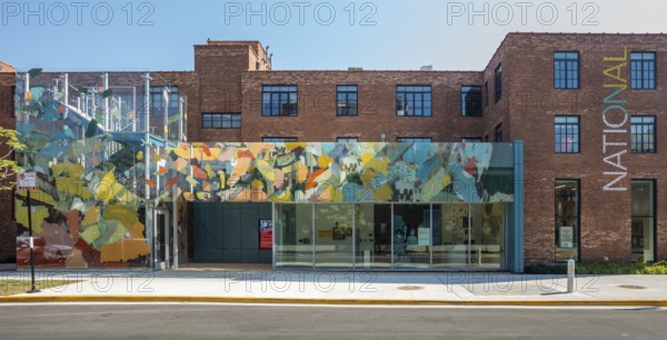Chicago, Illinois - The National Public Housing Museum. The museum occupies the last standing