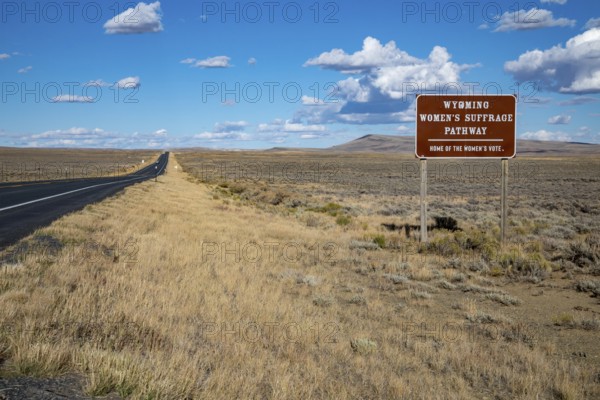 South Pass City, Wyoming - A 19-mile stretch of Wyoming Highway 28 is named the Wyoming Women's