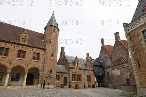 Gruuthusemuseum in the historic old town of Bruges, UNESCO World Heritage Site, Flanders, Belgium