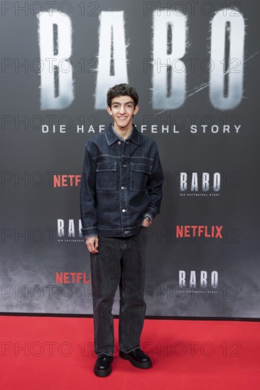 Deyar Alkalash at the premiere of the Netflix film Babo in the Astor Film Lounge Berlin on 24.10