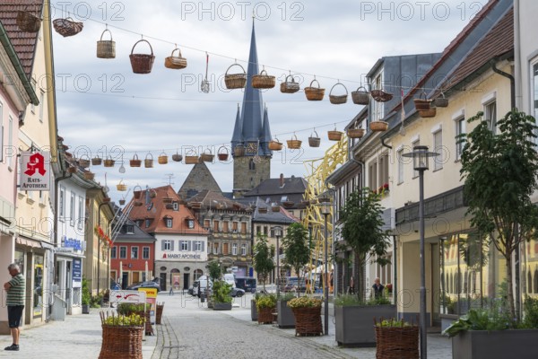Pedestrian Zone, Innere Bamberger Straße, Catholic Parish Church of the Assumption of Mary,