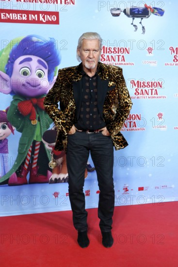 Johnny Logan at a special screening of MISSION SANTA - AN ELF SAVES CHRISTMAS at the Kulturbrauerei