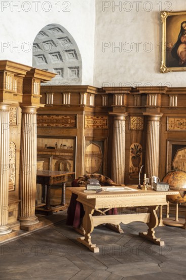 Interior of Kalmar Castle: Rut Hall was Queen Gunilla Bielke's state room when she and her husband