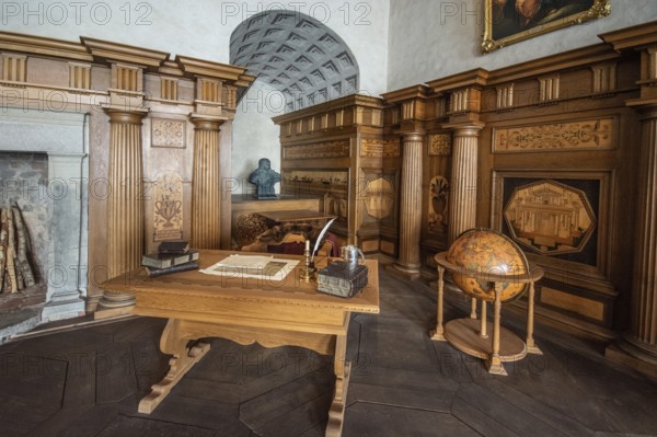 Interior of Kalmar Castle: Rut Hall was Queen Gunilla Bielke's state room when she and her husband