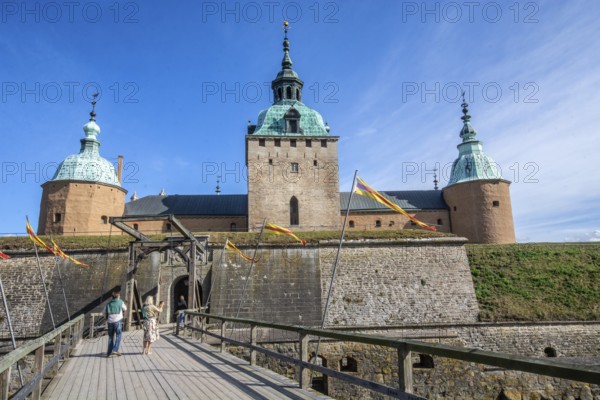 Kalmar slott castle in Sweden. Kalmar Castle was build in the 12th century. It was here that the
