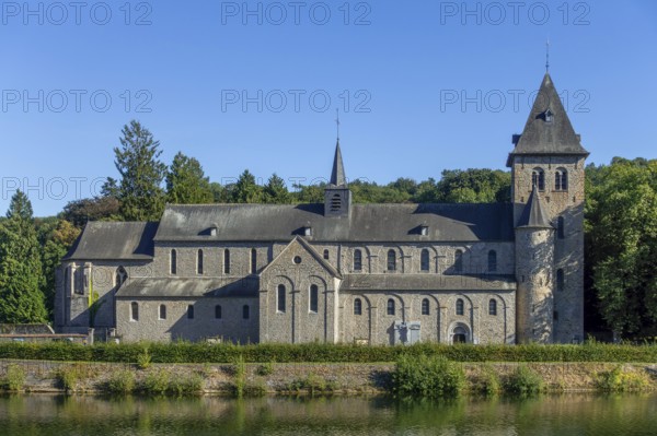 11th century Romanesque Abbey Church of St Peter, Église abbatiale Saint-Pierre d'Hastière,