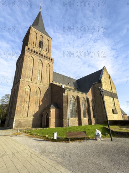 St. Martini Catholic Church in Emmerich on the banks of the Rhine, Emmerich, Lower Rhine, North