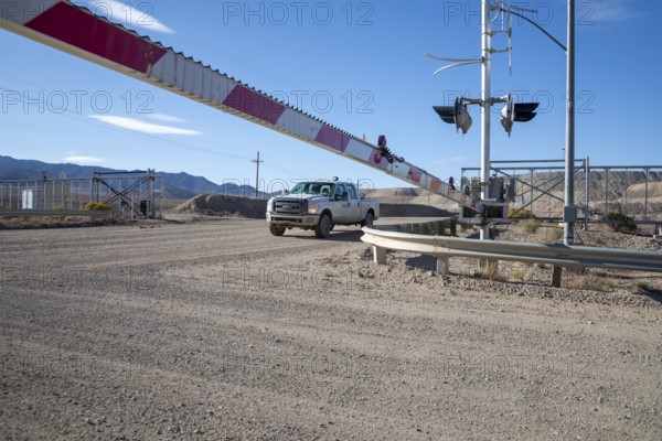 Round Mountain, Nevada - The Round Mountain Gold Mine, an open pit mine operated by Kinross Gold.