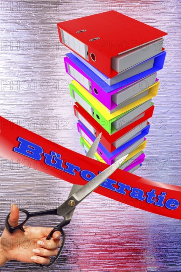 Symbolic photo, fighting bureaucracy, nonsensical laws, SMEs and industry lawsuits, digitization of
