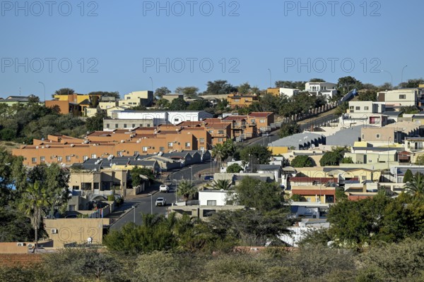 New residential buildings in Pioneer Park district, residential building, Windhoek, Khomas region,
