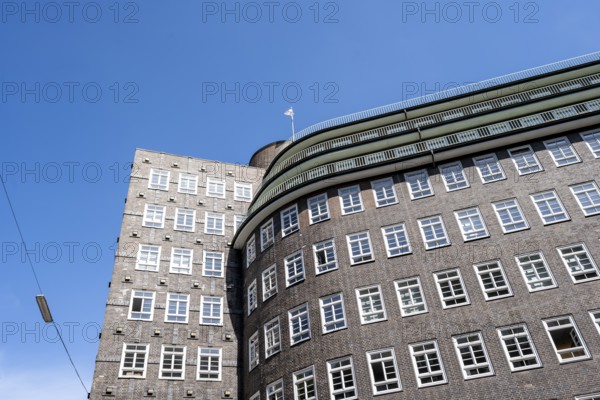 Historic brick building, Sprinkenhof, brick expressionism, UNESCO World Heritage Site, Hamburg,