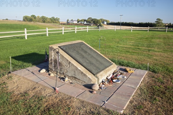 Canton, South Dakota - A marker lists the names of 120 patients at the Canton Asylum for Insane