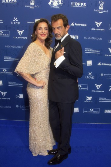 Nadine Heidenreich, Hans-Werner Meyer, DEUTSCHER SCHAUSPIELPREIS 2025, Red Carpet at PULLMAN BERLIN