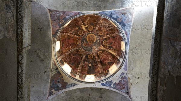 Metropolis, Metropolitan Church of Agios Dimitrios Mystras, A decorative dome with a Byzantine