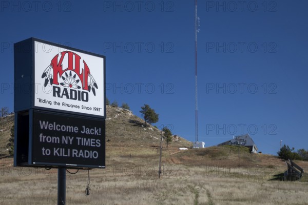 Porcupine, South Dakota - KILI Radio, the voice of the Lakota Nation. The station broadcasts in