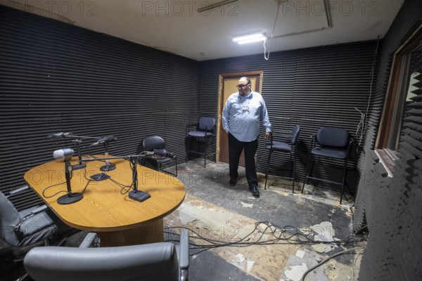 Porcupine, South Dakota - KILI Radio, the voice of the Lakota Nation. Station manager Oitancan Mani