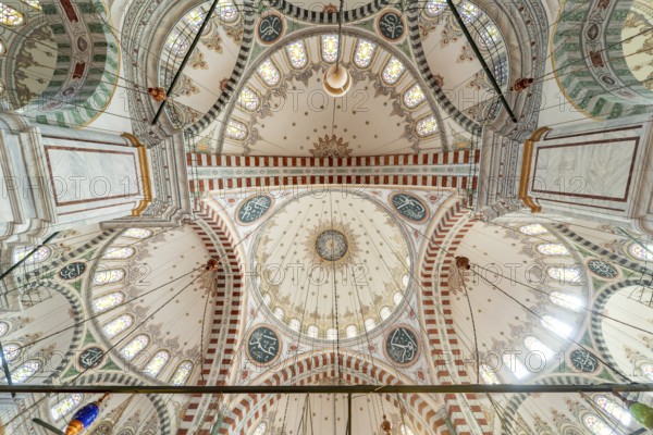 Dome of the Fatih Mosque in Fatih, Istanbul, Turkey