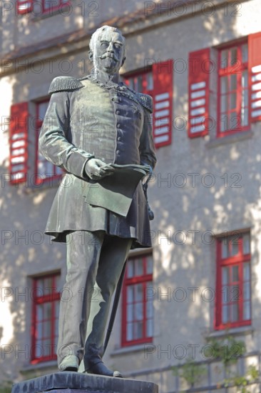 Monument to Prince Karl Anton von Hohenzollern, sculpture, Sigmaringen, Swabian Alb,