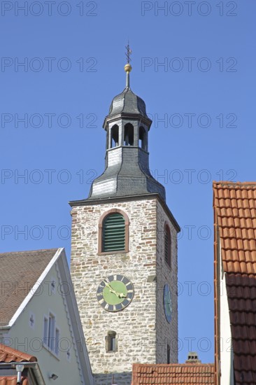 Former defence defence tower of the castle built in the 14th century and today's bell tower of St.
