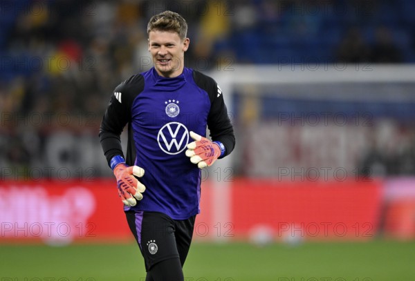 Warm-up training goalkeeper Alexander Nübel GER (12) World Cup qualifier, international match,