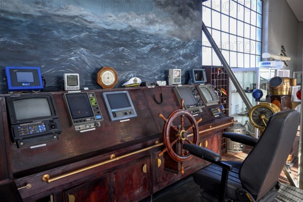 Exhibition room of the Namibia Maritime Museum, Africa's largest maritime museum, Lüderitz, Karas