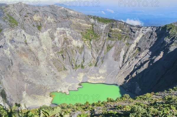 Irazu volcano, Irazu Volcano National Park, Cartago Province, Costa Rica