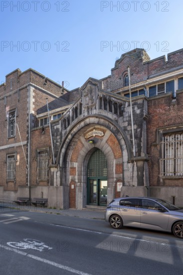 Dendermonde Prison, 19th century detention center and penitentiary in neo-Tudor style in the city
