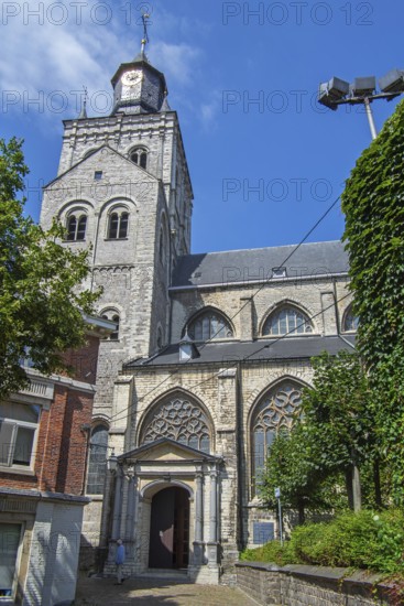 12th century Romanesque Revival Church of Saint-Germain, Sint-Germanuskerk in the city Tienen,