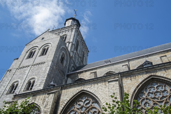 12th century Romanesque Revival Church of Saint-Germain, Sint-Germanuskerk in the city Tienen,