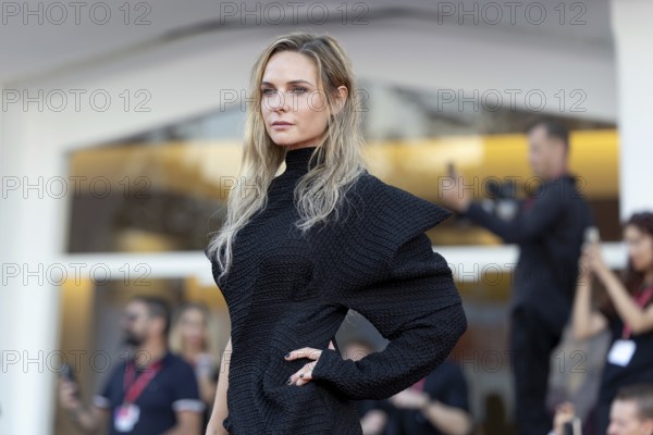 Venice, Italy - 2 September 2025: Rebecca Ferguson during the red carpet of - A house of Dynamite -