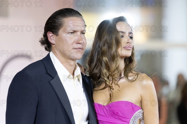Venice, Italy - 3 September 2025: Vito Schnabel, Helena Althof during the Red Carpet of - Cartier