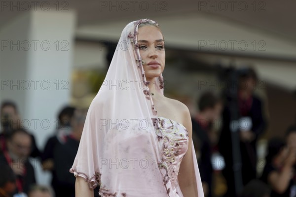 Venice, Italy - 1 September 2025: Caroline Maria Derpienski during the red carpet of - The Smashing